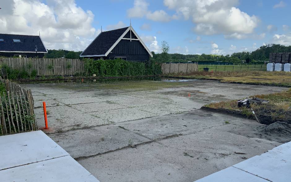 Nieuwbouw agrarische opslagschuur Heemskerk