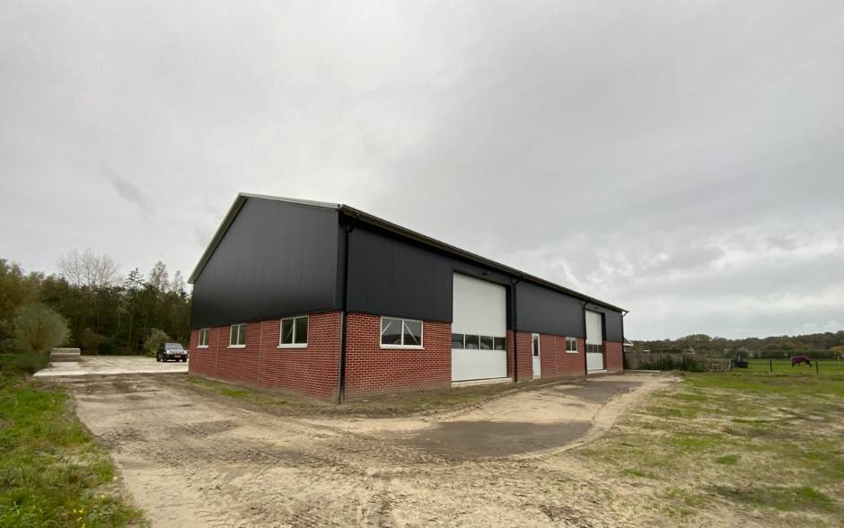 Nieuwbouw agrarische loods Heemskerk